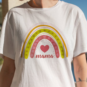 Anpassningsbar Text Boho Watercolor T Shirt