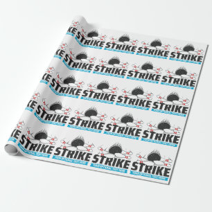 Anpassningsbar Text Bowling Strejka Presentpapper
