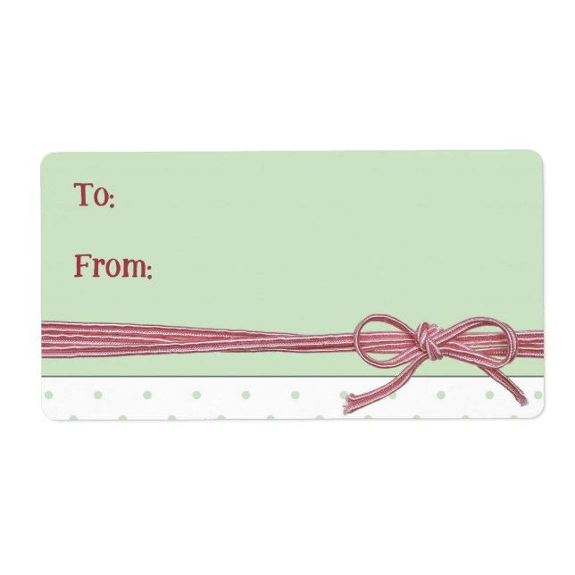 Anpassningsbar Text bundet med en ram Fraktsedel (Framsidan)