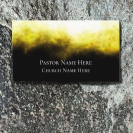 Anpassningsbar Text Christian Church Pastor Person Visitkort
