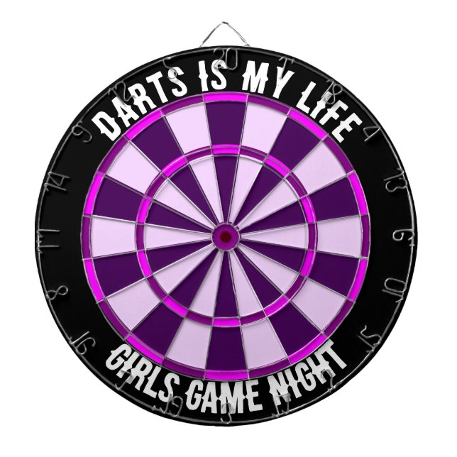 Anpassningsbar Text Darts board-moderkort Darttavla (Framsidan)
