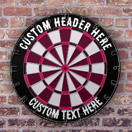 Anpassningsbar Text Darts board-moderkort Darttavla