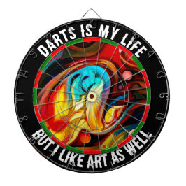 Anpassningsbar Text Darts board-moderkort Darttavla