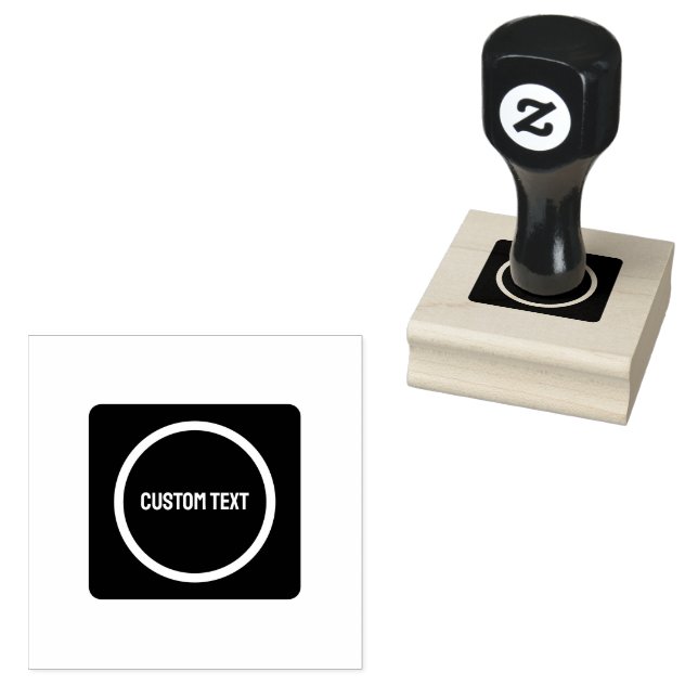 Anpassningsbar text din unika Stil-komprimering fö Stämpel (Stämplad)