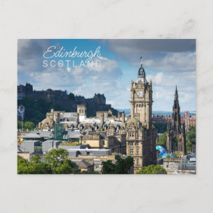 Anpassningsbar Text Edinburgh Scotland Vykort