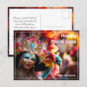 Anpassningsbar Text Enchanted Revelry Vykort