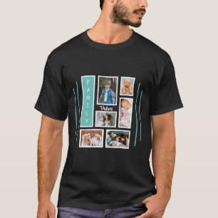 Anpassningsbar Text Family Photography Collphy Des T Shirt
