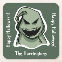 Anpassningsbar text & färg 1/4 Halloween-skapelser