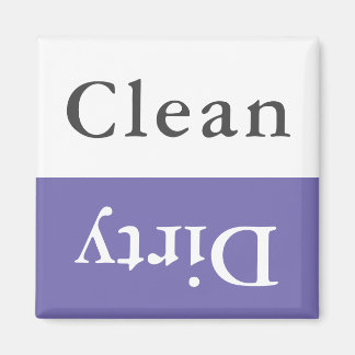 Anpassningsbar Text & Färg Clean Dirty Dishwasher  Magnet