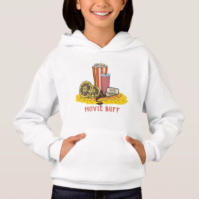 Anpassningsbar text Filmbuffert skjortor T Shirt (Framsida)