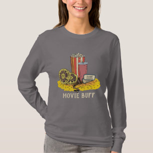 Anpassningsbar text Filmbuffert skjortor T Shirt