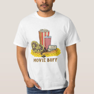 Anpassningsbar text Filmbuffert skjortor T Shirt
