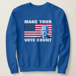 Anpassningsbar text gör din rösträknare till biden t shirt