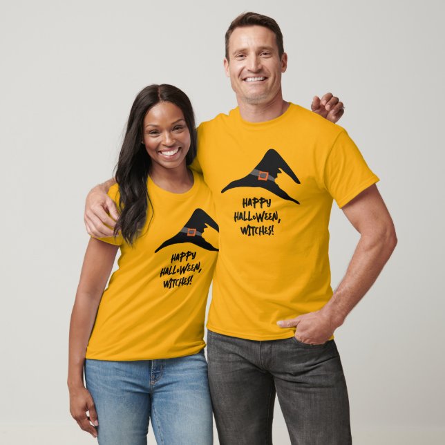 Anpassningsbar Text Halloween T Shirt (Unisex)