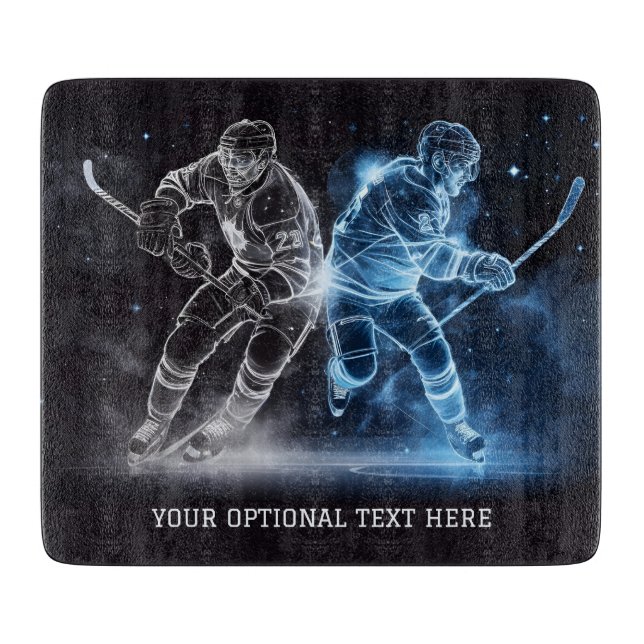 Anpassningsbar Text Ice Hockey (Framsidan)