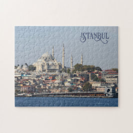 Anpassningsbar Text Istanbul Pussel