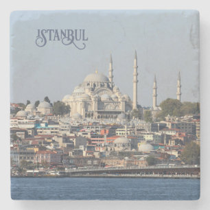 Anpassningsbar Text Istanbul Stenunderlägg