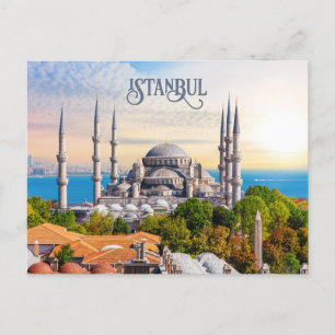 Anpassningsbar Text Istanbul Vykort