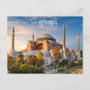 Anpassningsbar Text Istanbul vykort