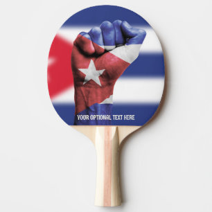 Anpassningsbar Text Kuba Pingisracket