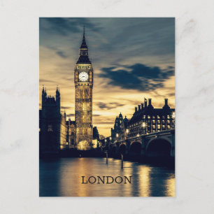 Anpassningsbar Text London Vykort