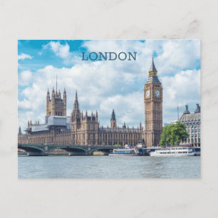 Anpassningsbar Text London Vykort