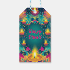 Anpassningsbar text, Märkre för servicenivå Diwali Presentetikett