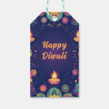 Anpassningsbar text, Märkrn Diwali Bliss - ljus oc