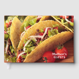 Anpassningsbar Text Mexikanska maten Gästböcker