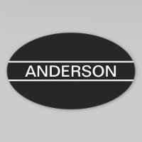 Anpassningsbar text | Modern svart & vit