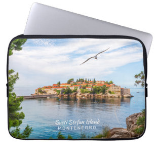 Anpassningsbar Text Montenegro Laptop Fodral
