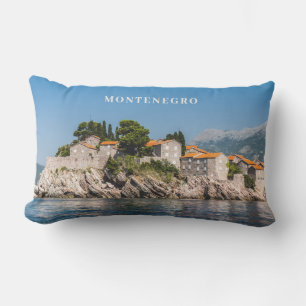 Anpassningsbar Text Montenegro Lumbarkudde