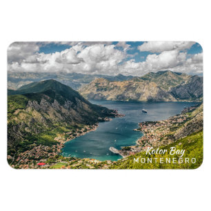 Anpassningsbar Text Montenegro Magnet