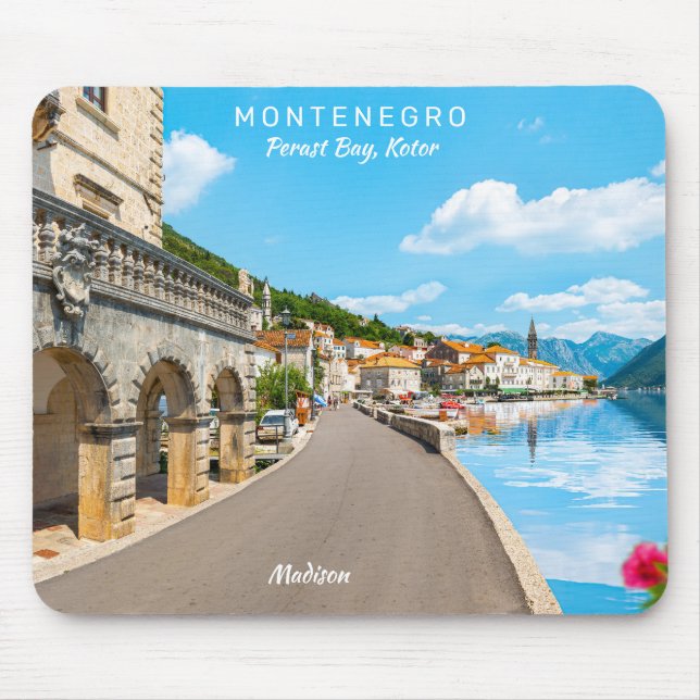 Anpassningsbar Text Montenegro Musmatta (Framsidan)