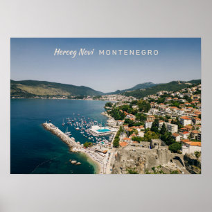 Anpassningsbar Text Montenegro Poster