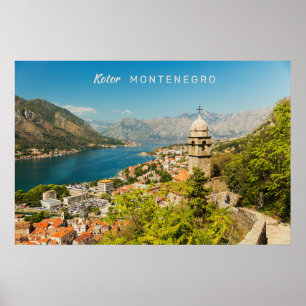 Anpassningsbar Text Montenegro Poster