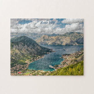 Anpassningsbar Text Montenegro Pussel