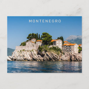 Anpassningsbar Text Montenegro Vykort