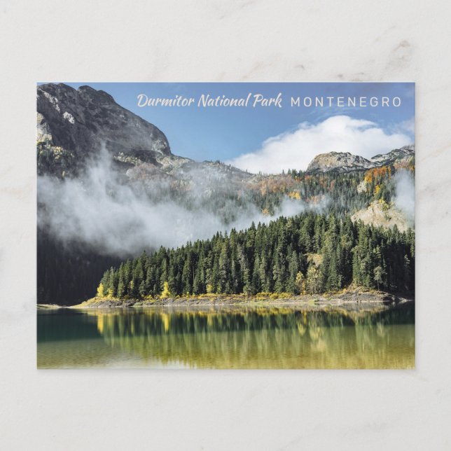 Anpassningsbar Text Montenegro Vykort (Framsida)