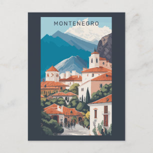 Anpassningsbar Text Montenegro Vykort