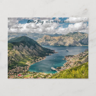 Anpassningsbar Text Montenegro Vykort
