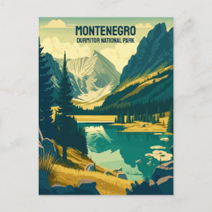 Anpassningsbar Text Montenegro Vykort