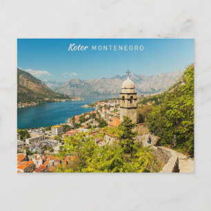 Anpassningsbar Text Montenegro Vykort
