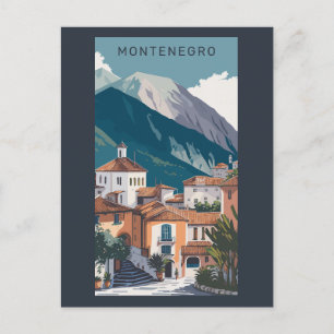 Anpassningsbar Text Montenegro Vykort