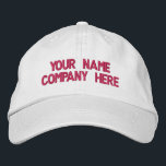 Anpassningsbar Text Namn Hat din inkapslade basket Broderad Keps<br><div class="desc">Easy Personlig Promotional Baseball Caps / Hats - Add your Text - Namn - Company / Number / Brev / Slogan - Tagline / or Website , Mobil , e-mail , Social Media Handle , Adress, Logotyp - Photo / more - Välj Färg / Storlek / teckensnitt - Gör ditt...</div>