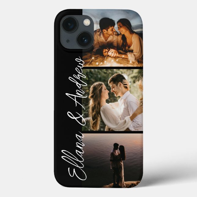 Anpassningsbar Text och 3 foto (Baksida)