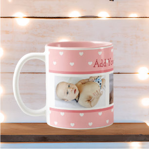 Anpassningsbar Text och Photos Perfekt Gift Två-Tonad Mugg