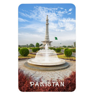 Anpassningsbar Text Pakistan Magnet