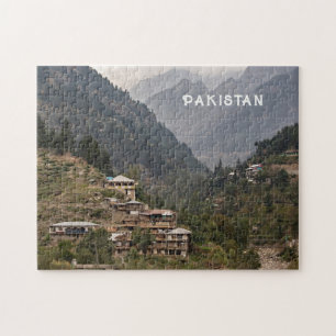 Anpassningsbar Text Pakistan Pussel