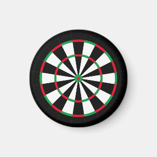 Anpassningsbar Text Personlig Dart Board   Röd och Magnet